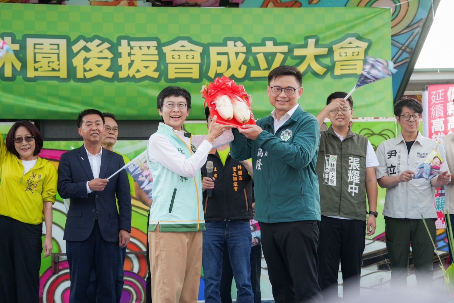 賴瑞隆首場地方後援會成立 林岱樺出任賴瑞隆林園後援會總會長！