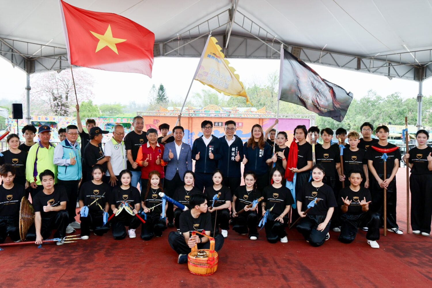 高雄內門宋江陣熱鬧登場 陳其邁邀全台民眾共賞傳統藝陣魅力