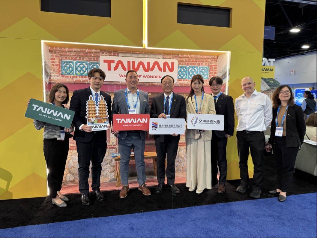 國際郵輪加碼來臺-璽寶郵輪2028年環島布局六大港口 港務公司董事長周永暉親率隊赴美傳捷報！