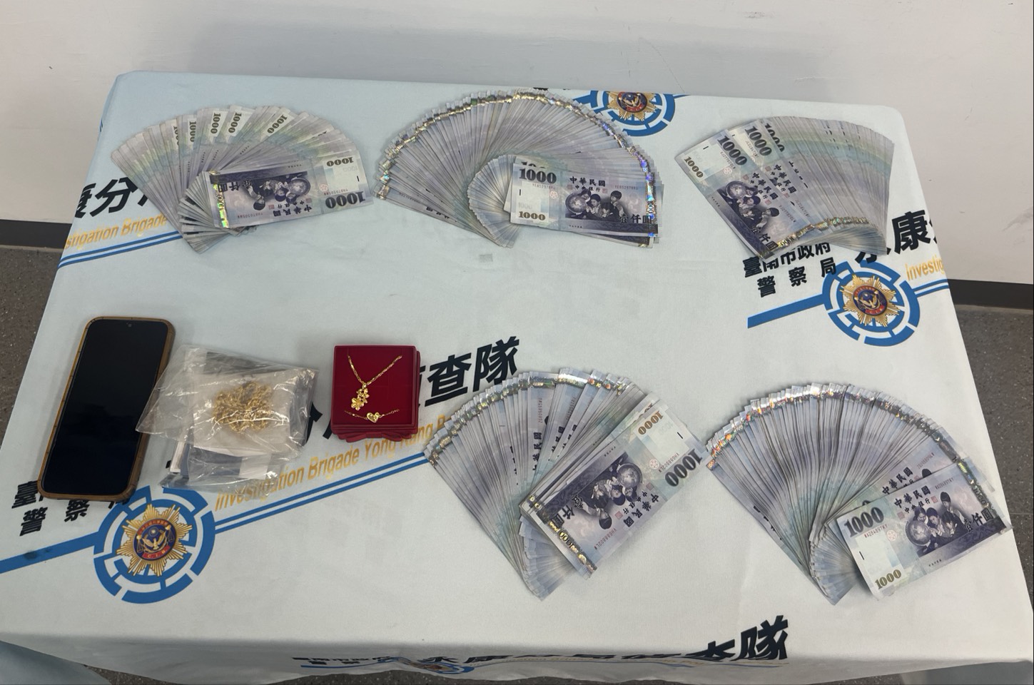 百萬金飾搶案火速偵破  永康警跨區高雄逮嫌