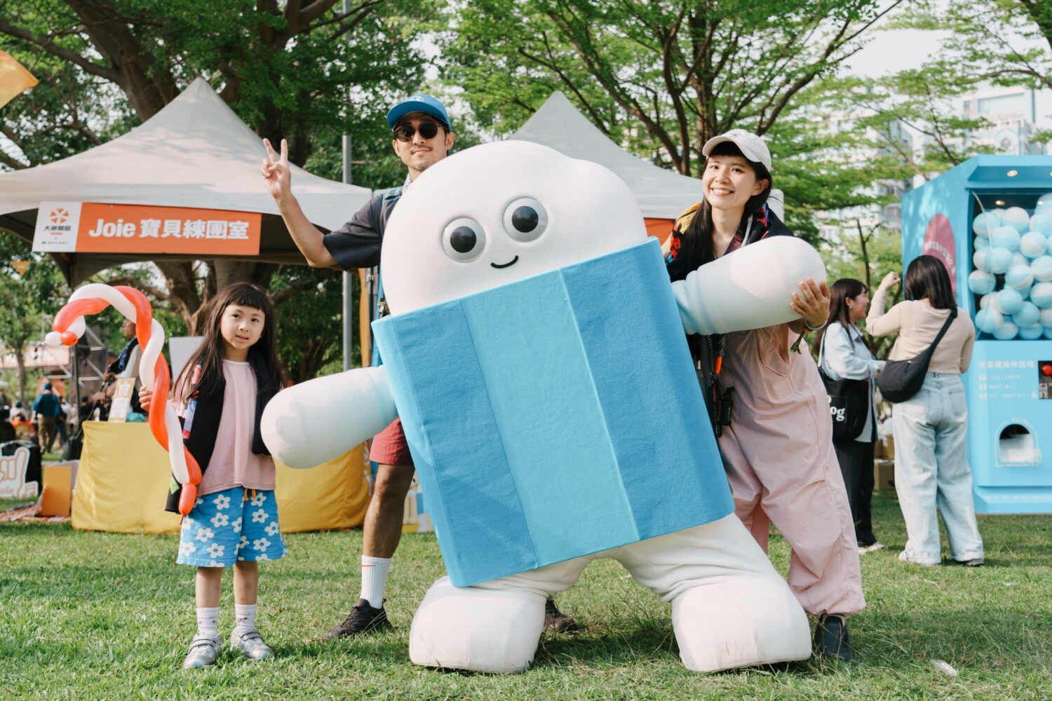 ▲口袋小子皮擦見面會_最古錐的皮擦來了。（圖/新光三越高雄左營店提供）