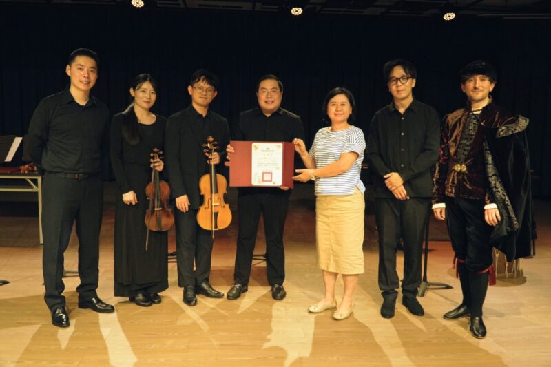 高科大藝術季 古樂與舞蹈重現文藝復興宮廷風華 讓師生近距離欣賞國際級演出