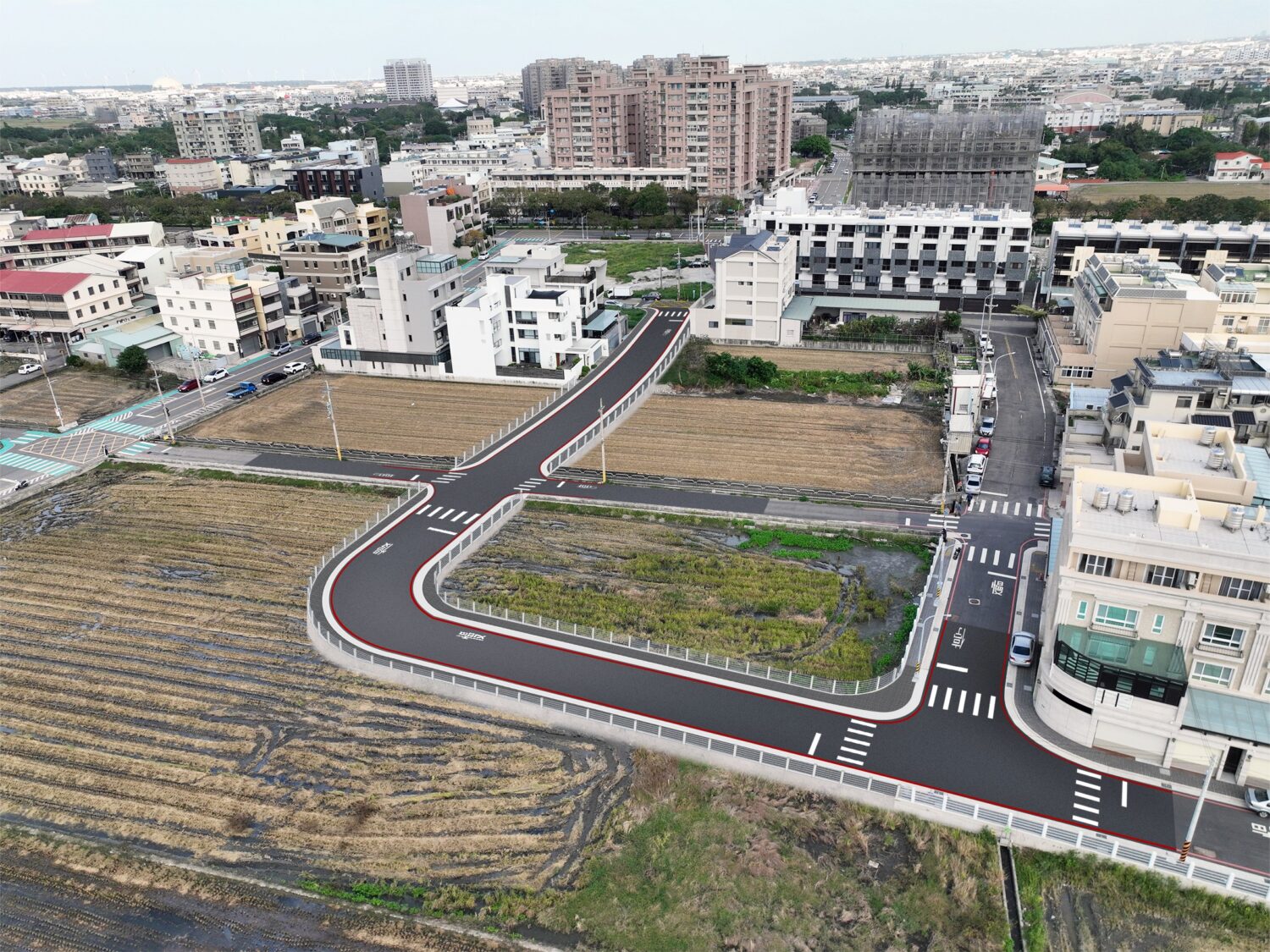 清水忠孝路468巷計畫道路開工　打通區域路網提升海線通行效率