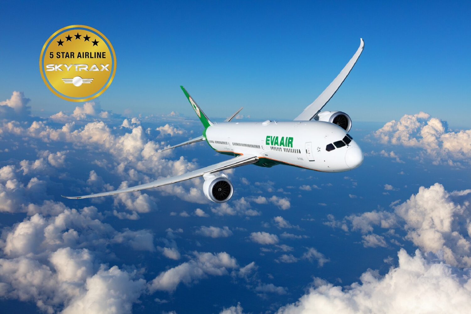 國籍航空連續獲獎次數之冠 長榮航空連續11年榮獲SKYTRAX五星級航空肯定