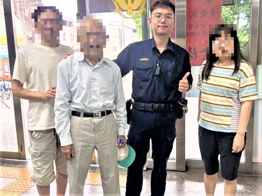 慢性病老翁摔倒　興安警及時救援送關懷
