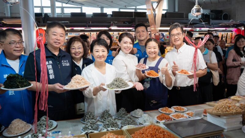 深化城市交流  高虹安陪同盧秀燕走訪竹風漁市