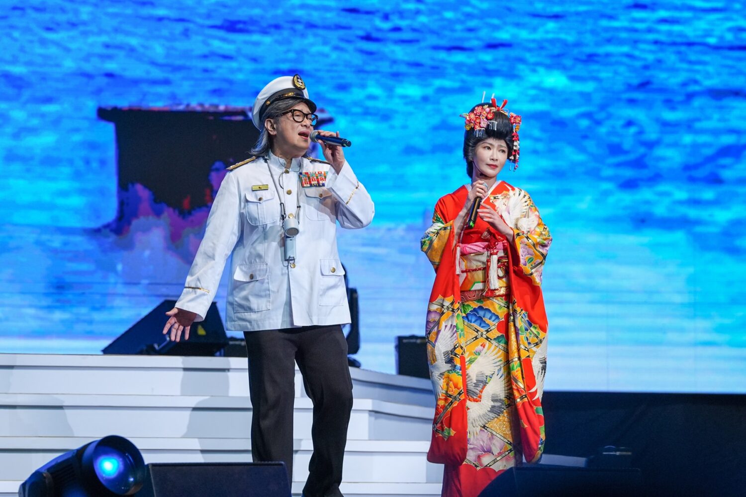 藍寶石演唱會重現秀場說唱短劇   《大船入港》打造近三米高船頭場景
