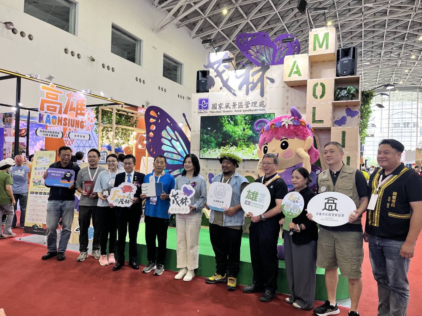 茂管處攜手高雄觀光圈前進2026高雄市旅行公會國際旅展 ，邀您品味高屏山麓慢時光