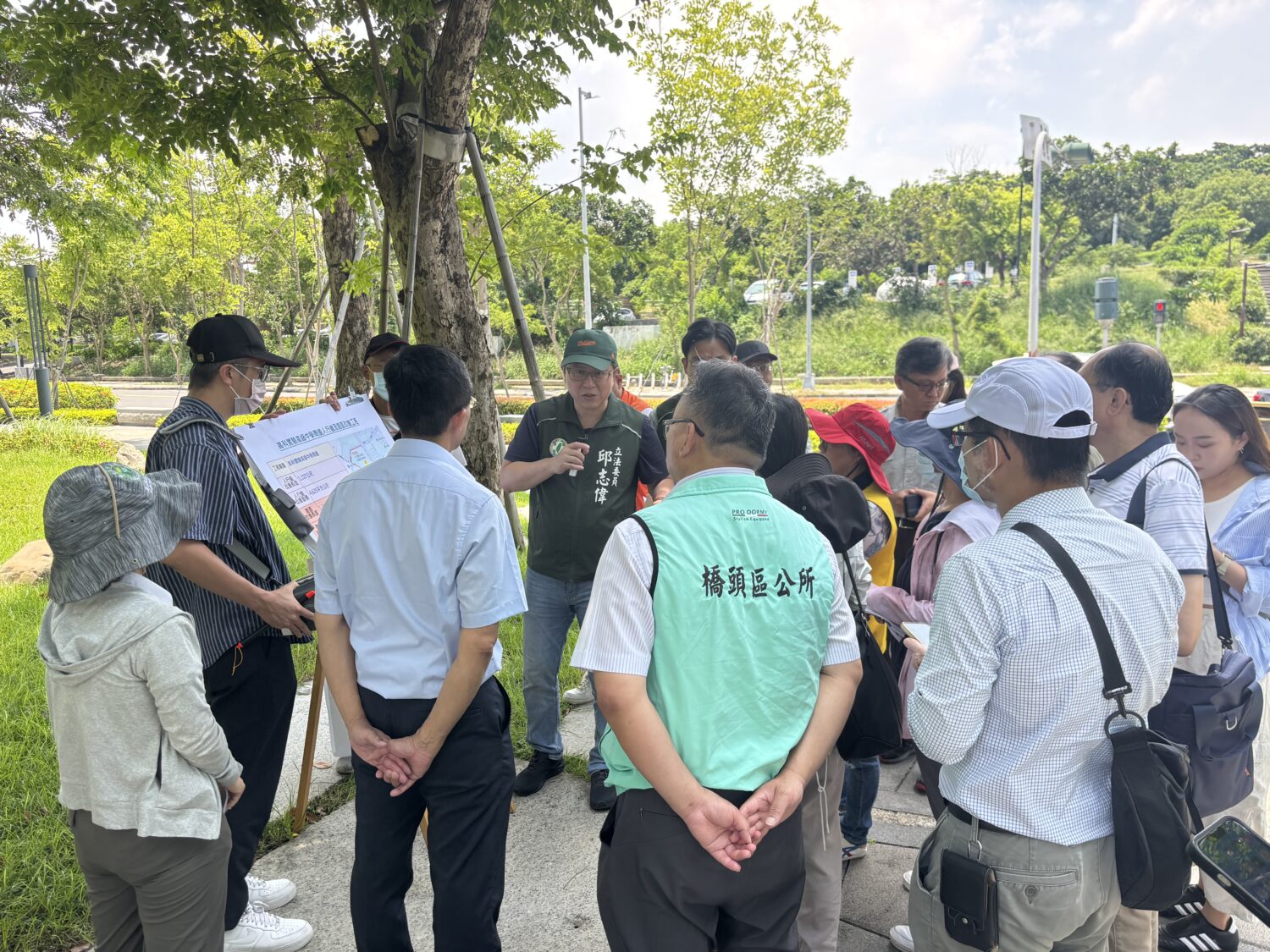 邱志偉爭取國土署經費核定 增加友善行人空間