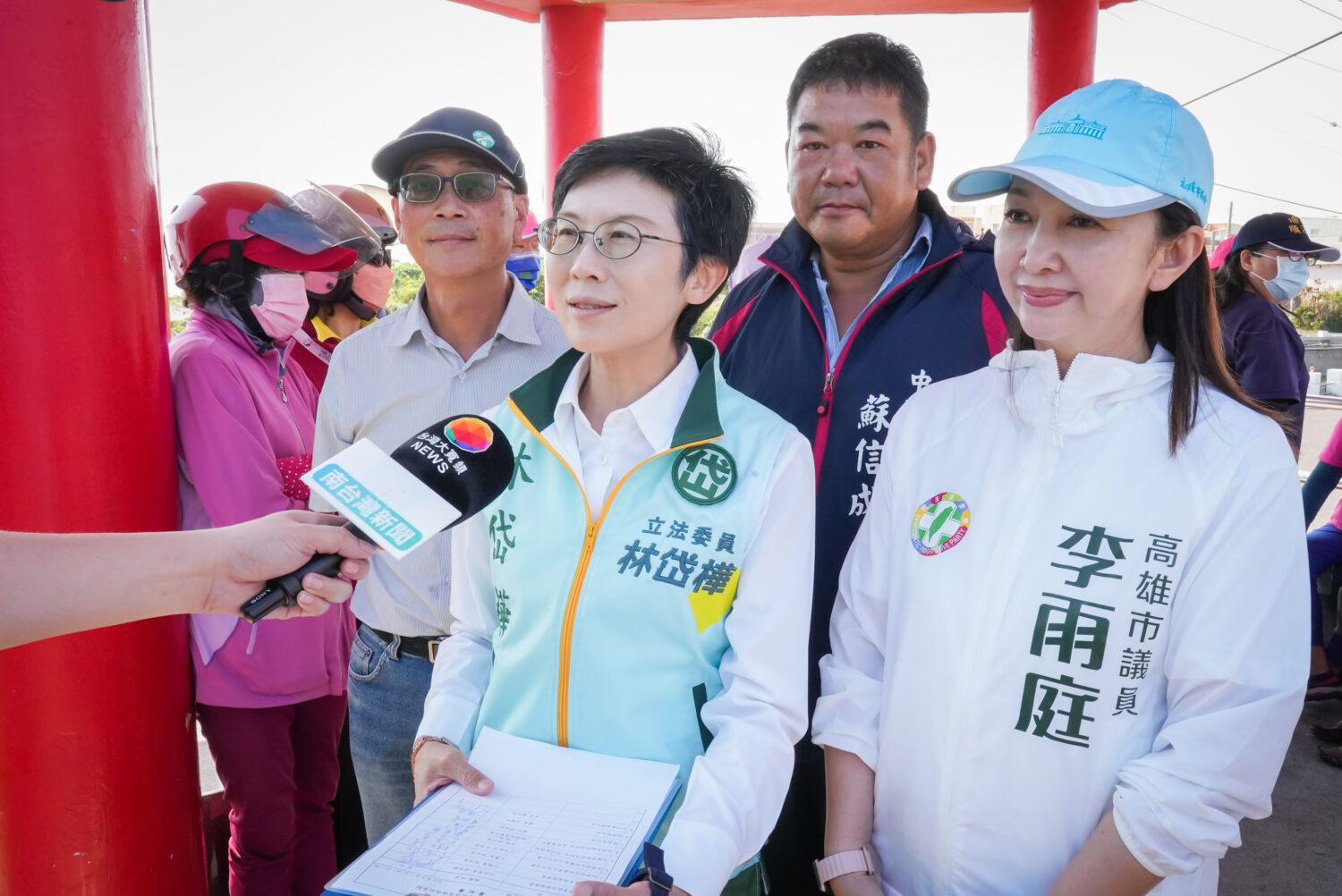 林園海岸保衛戰！林岱樺爭取消波塊與清淤守護中門鄉親安居夢