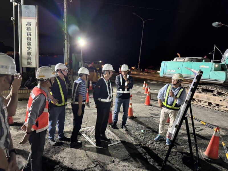 兼顧高科技產業能源的穩定供應，捷運岡山路竹延伸線管線遷移先行，確保捷運主體工程之順利進行