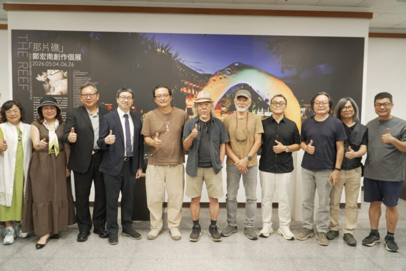 正修科藝處「那片礁鄭宏南個展」 以石雕與陶藝交織海洋記憶與生命感知