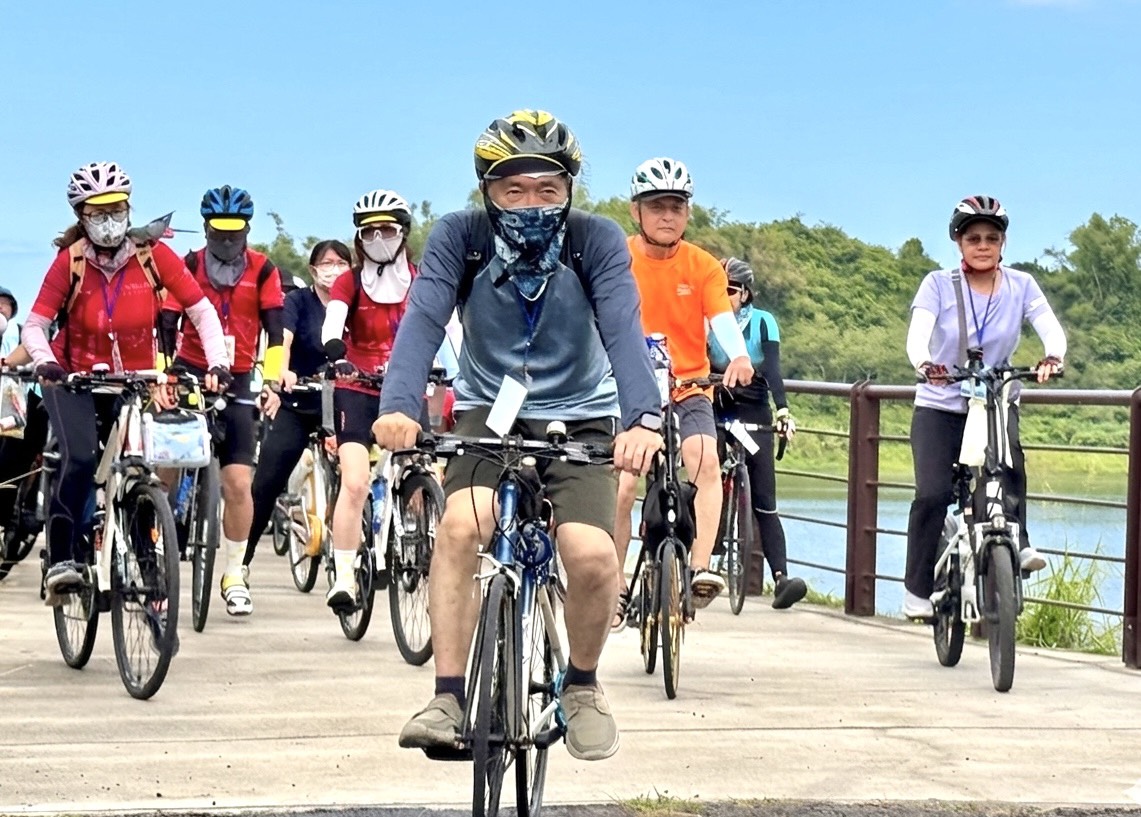 單車慢遊觀音湖生態新景點 高雄乘風而騎首場前進仁武、大社