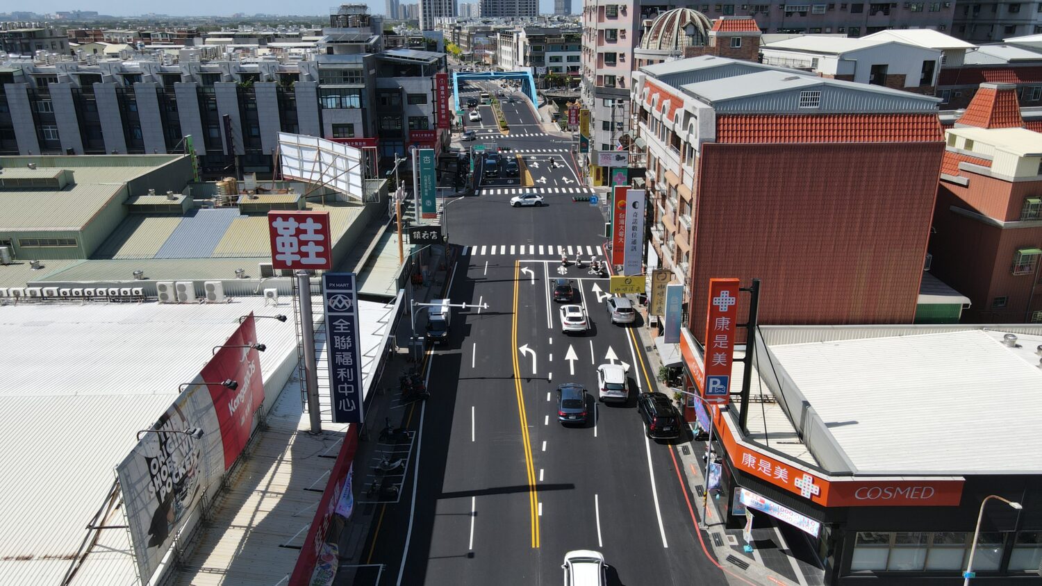 迎接運河百年龍舟賽  安平區華平路優化路平並增設三處左轉專用道