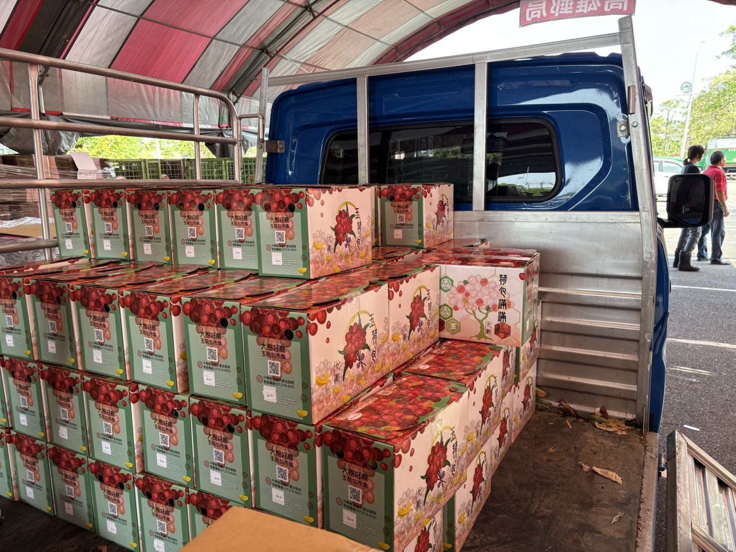 高雄郵局協助行銷大樹玉荷包 市場反應熱烈 高雄郵局協助行銷大樹玉荷包 市場反應熱烈