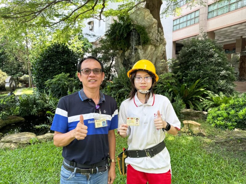 中山工商電機與電子群 室內配線乙級取證45張 創新紀錄