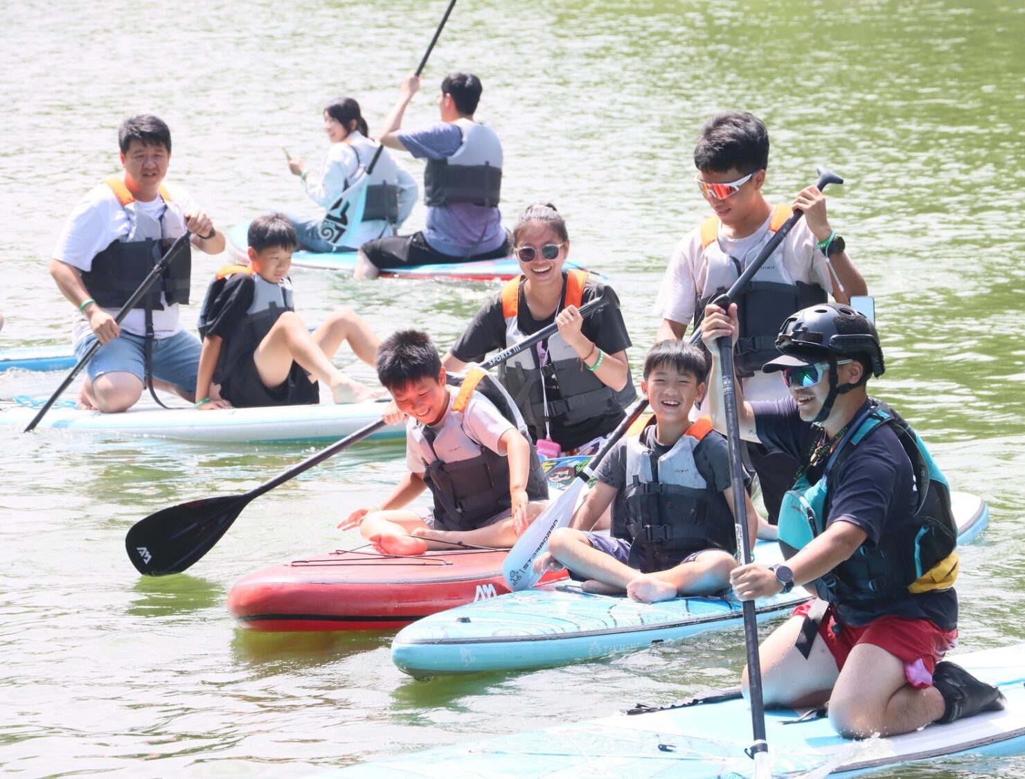 台中水域運動熱潮延續　SUP、龍舟、獨木舟夯翻夏季　亞運國手實力亮眼