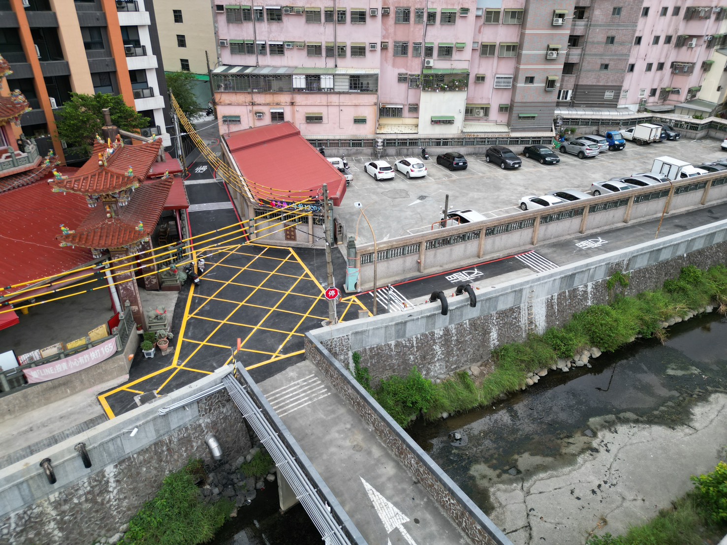 寶珠溝大港福德祠前抽水量提升3倍 高市水利局有效降低正興里積淹水風險
