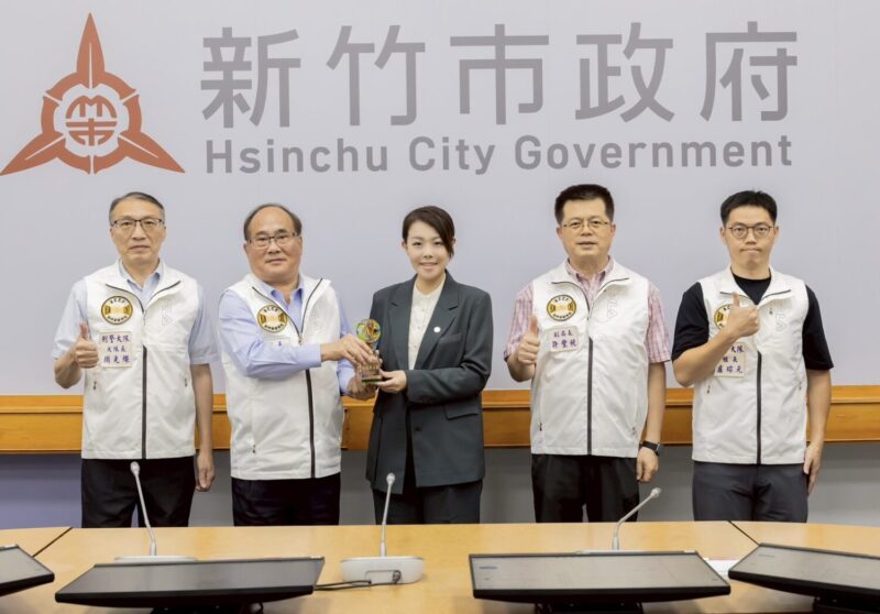 竹市警局獲全國打詐專案評核丙組第二名 　高虹安市長肯定成效