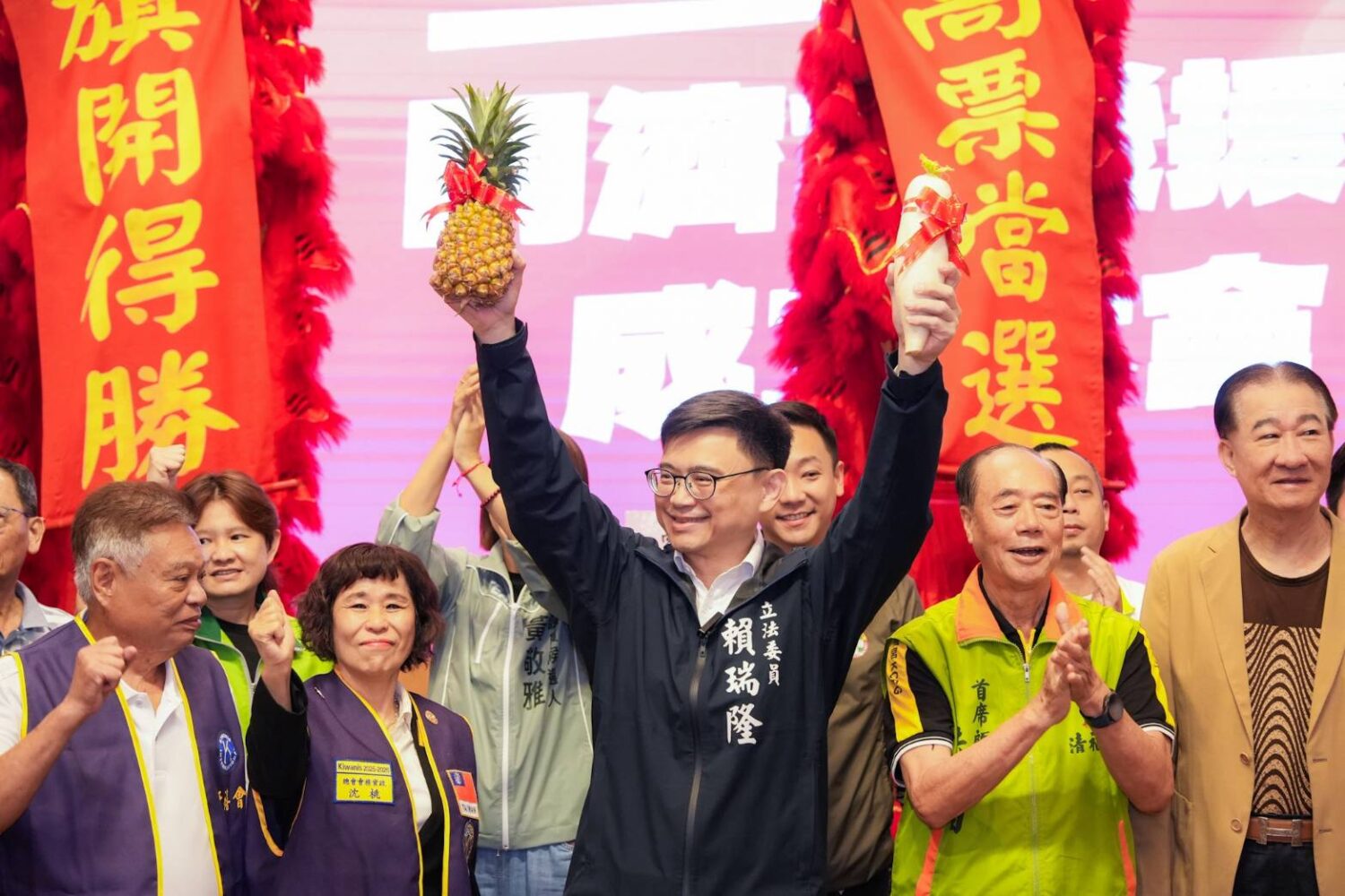 賴瑞隆同濟會後援會成立　強調是唯一能延續陳其邁的人選