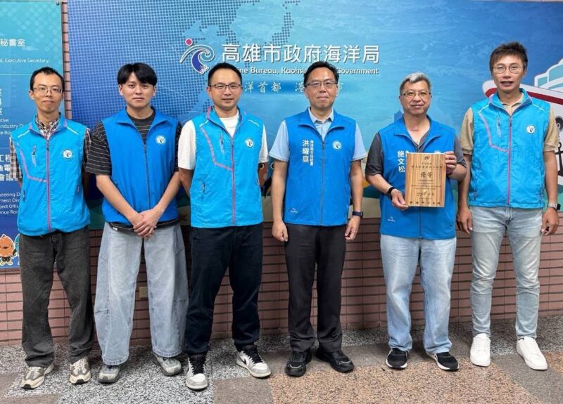 高市海洋局中芸漁港  榮獲優良農業建設工程獎