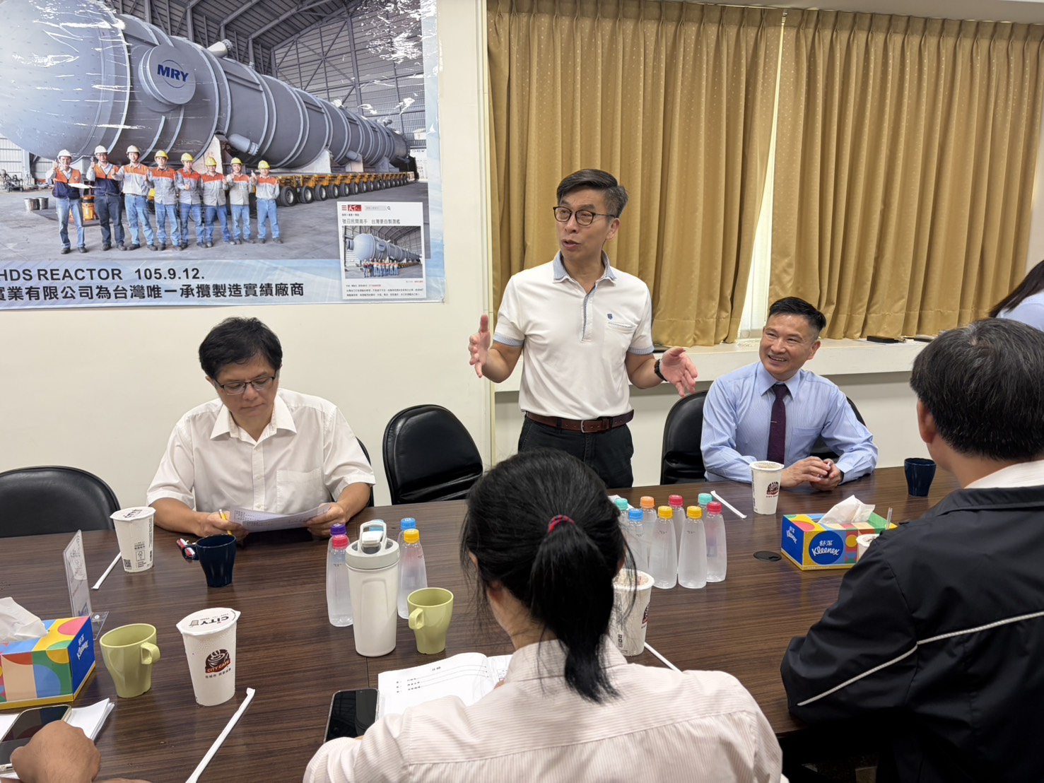 立委鍾佳濱帶隊考察屏東經濟建設，體檢屏東既有（科技）產業園區現況