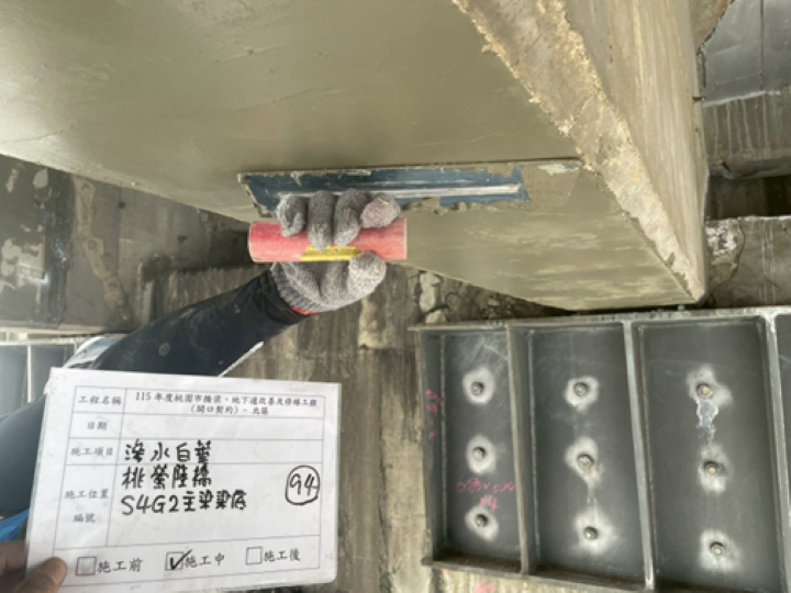 桃鶯陸橋例行性結構維護 進行深層大保養強化結構安全 桃鶯陸橋例行性結構維護 進行深層大保養強化結構安全