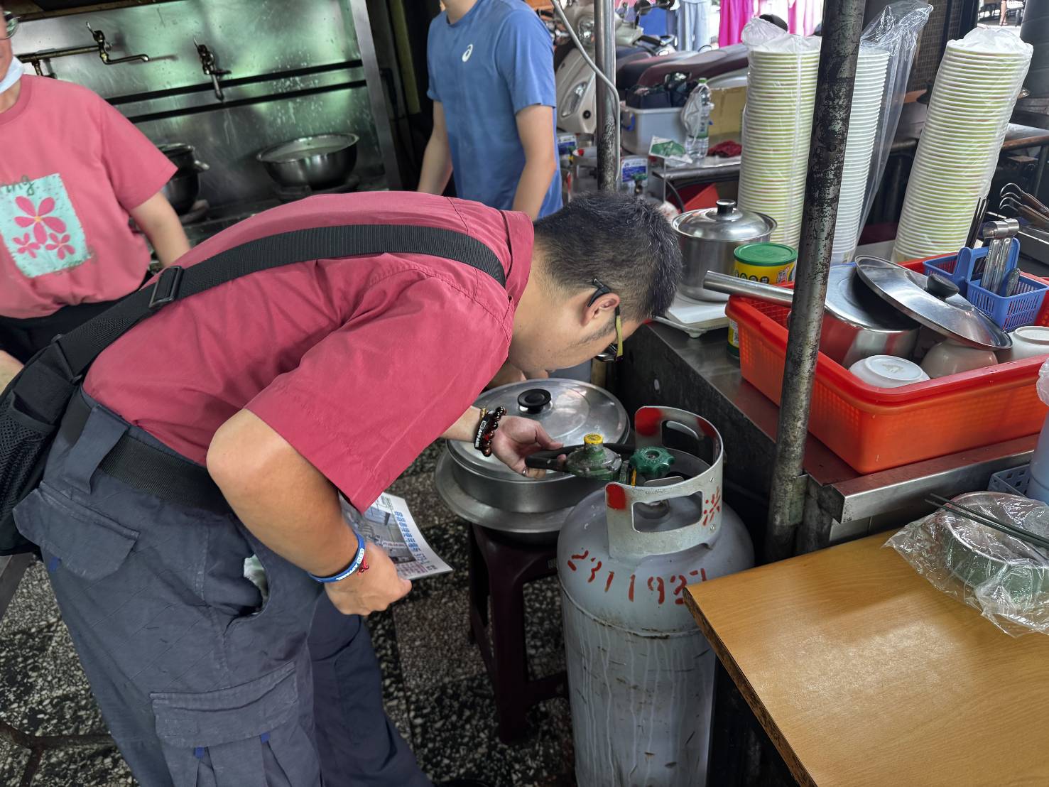 高雄消防一大隊強化瓦斯安全宣導 預防氣爆守護民眾安全
