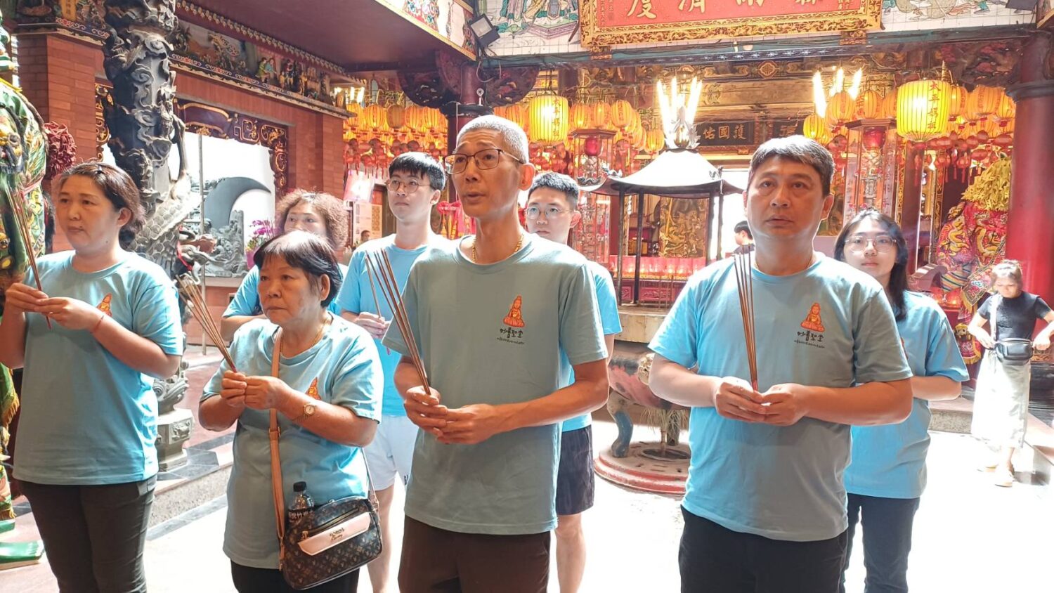 「分靈十年不忘本！旗山妙善聖堂回西螺福興宮朝聖太平媽