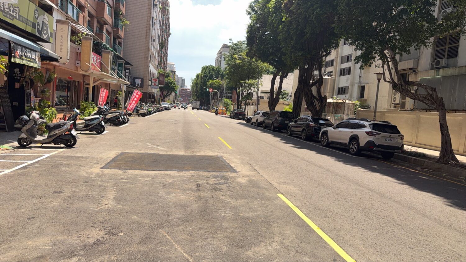 同慶路道路下陷 高市水利局完成搶修恢復通車 同慶路道路下陷 高市水利局完成搶修恢復通車