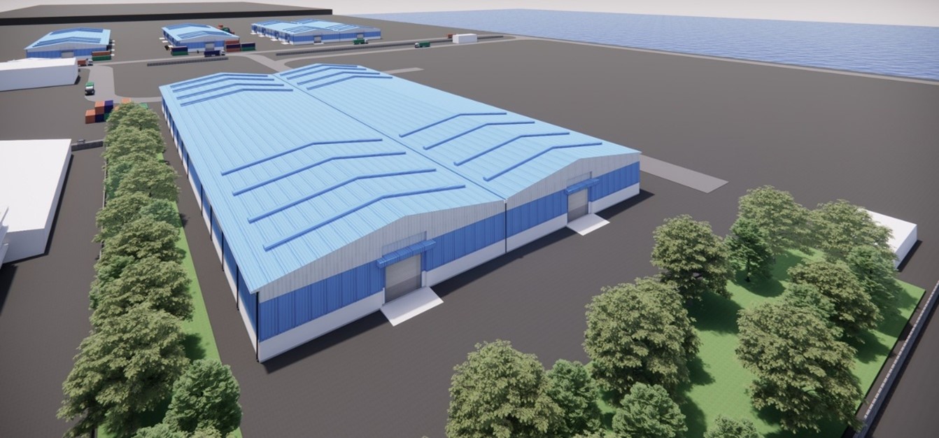 高雄港121號碼頭後線場地招商有成 靈活滿足不同貨物裝卸及儲轉需求
