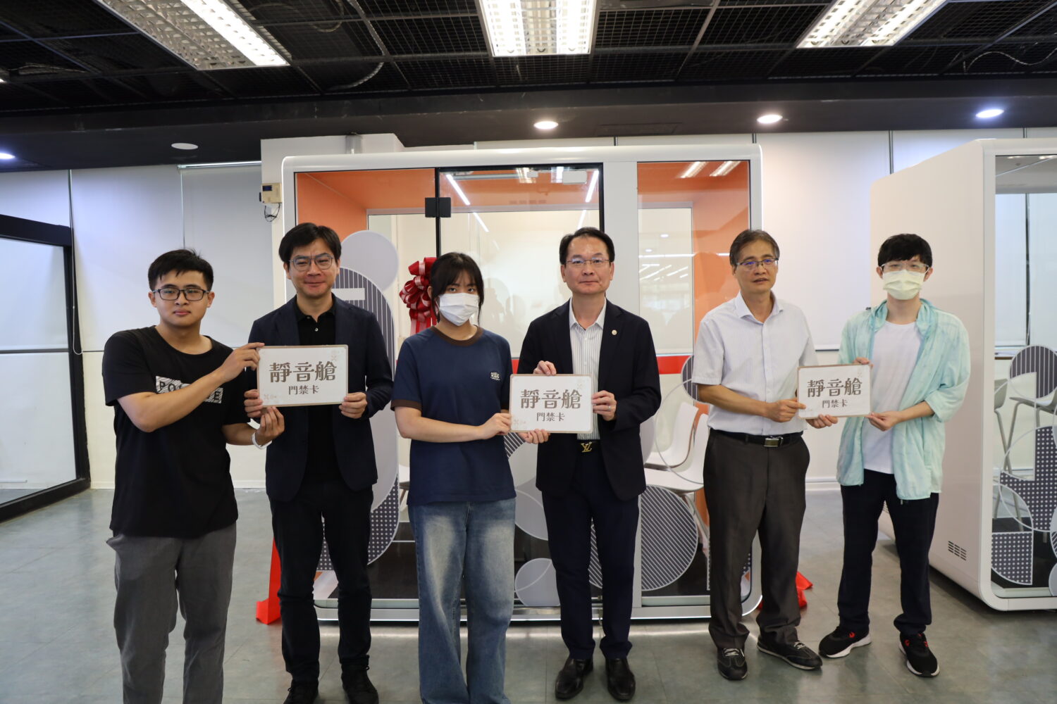 高科大建工圖書館靜音艙啟用　打造多元沉浸式學習新場域