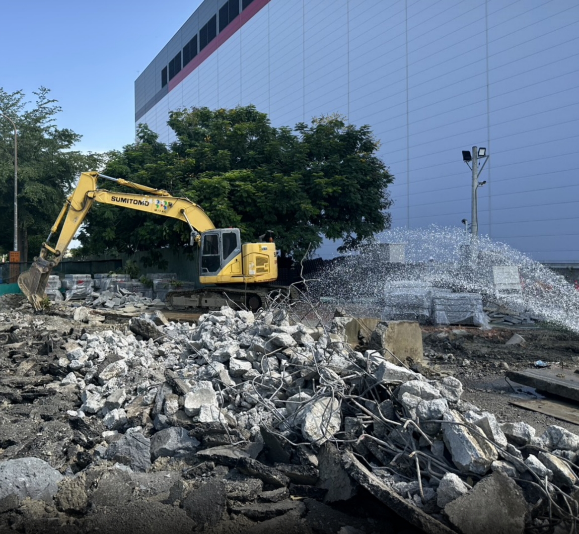路竹南科施工不慎挖斷瓦斯管線 南科啟動應變未影響廠商營運 路竹南科施工不慎挖斷瓦斯管線 南科啟動應變未影響廠商營運