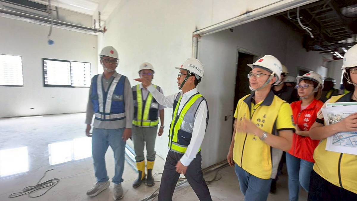 林欽榮副市長視察楠梓區援中派出所暨多功能社區中心新建工程 林欽榮副市長視察楠梓區援中派出所暨多功能社區中心新建工程