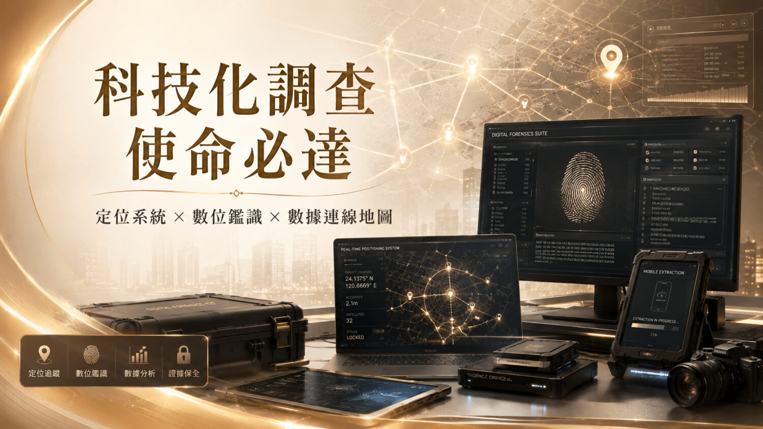 現代尋人已非大海撈針,優質徵信社透過大數據、數位足跡與高階硬體,讓目標無所遁形。