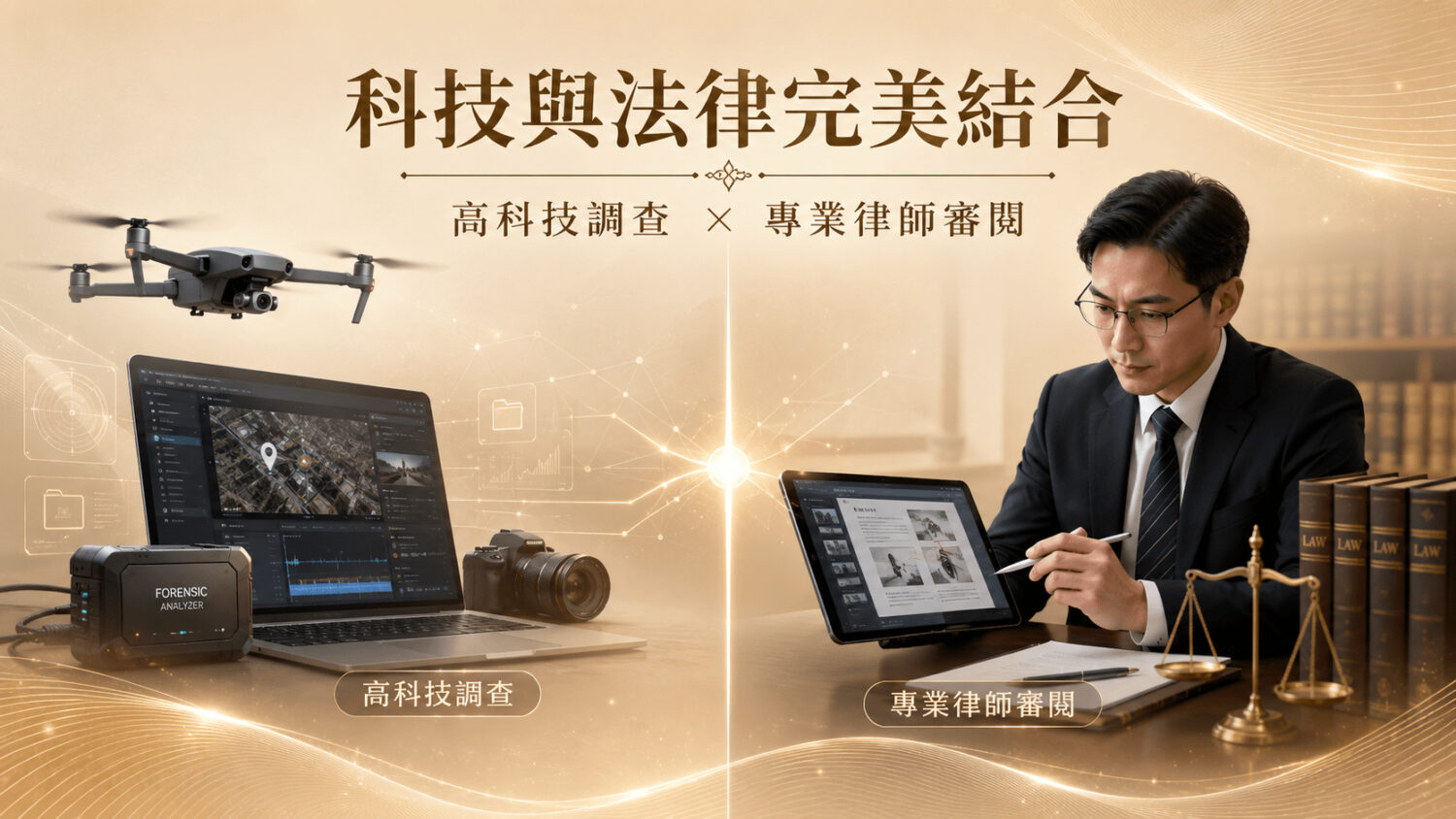 不只拍照,更要贏得訴訟!專業調查團隊結合頂尖科技與法務隨案指導,守護您的實質權益。