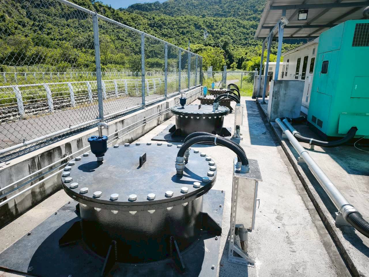 高雄市鼓山三路抽水站防汛量能再提升 改善當地積淹水問題
