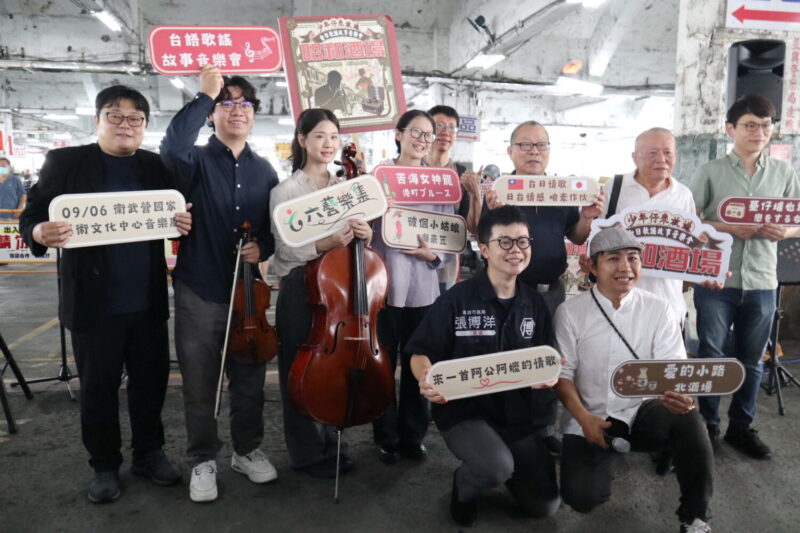 六藝快閃高雄果菜市場掀悠揚回憶殺  買菜驚喜聆賞四重奏演歌!