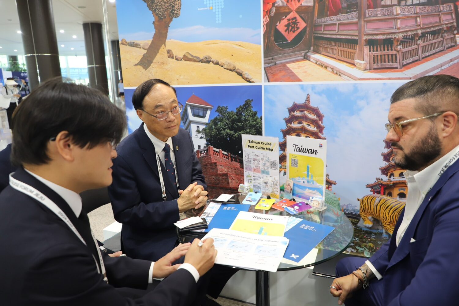 臺灣港務公司周永暉董事長受邀濟州郵輪論壇雙場演講 擘劃亞洲郵輪新佈局