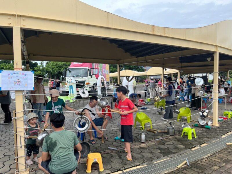 大貨車「潮派號」巡迴內埔、萬丹 屏縣府交通處將交通安全觀念融入遊戲 攜手玩出好關係