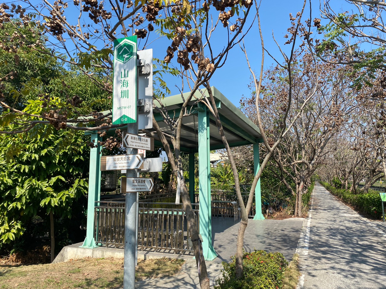 打造優質騎乘環境  南市府持續精進山海圳及雙博物館自行車道維護工作