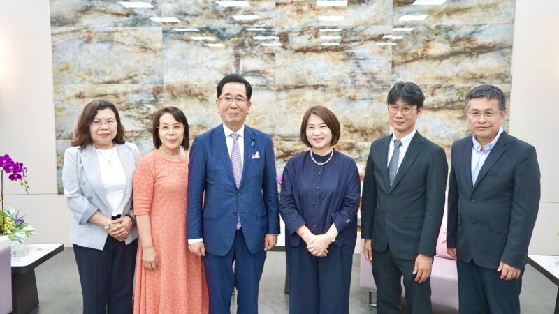 周春米接見日本山口縣議會訪團 雙方共商農業、觀光及科技交流