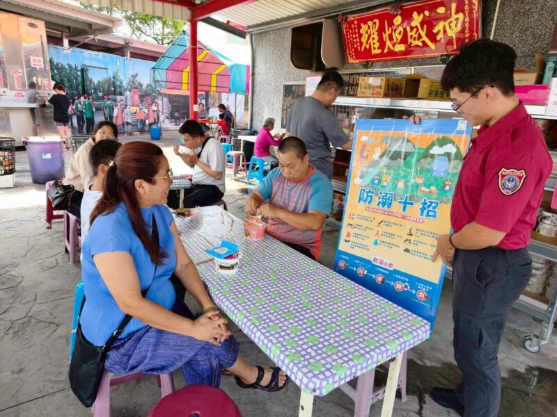 暑假戲水安全第一 高雄消防永安分隊啟動夏日防溺警戒