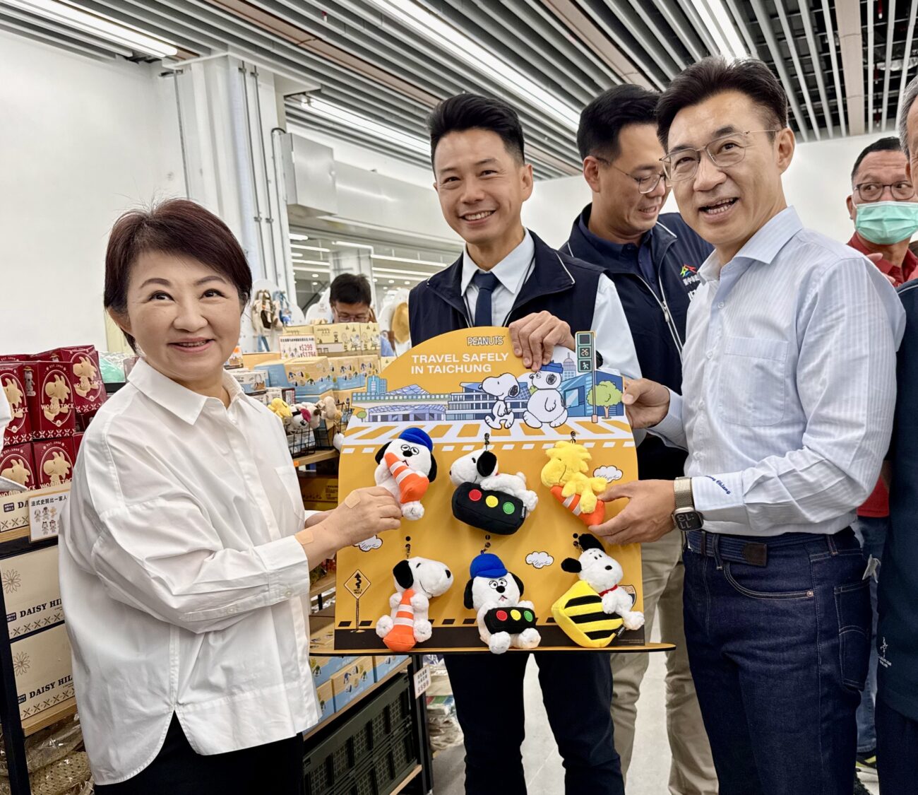 史努比快閃水湳轉運中心人氣爆棚　展期延長至8月23日