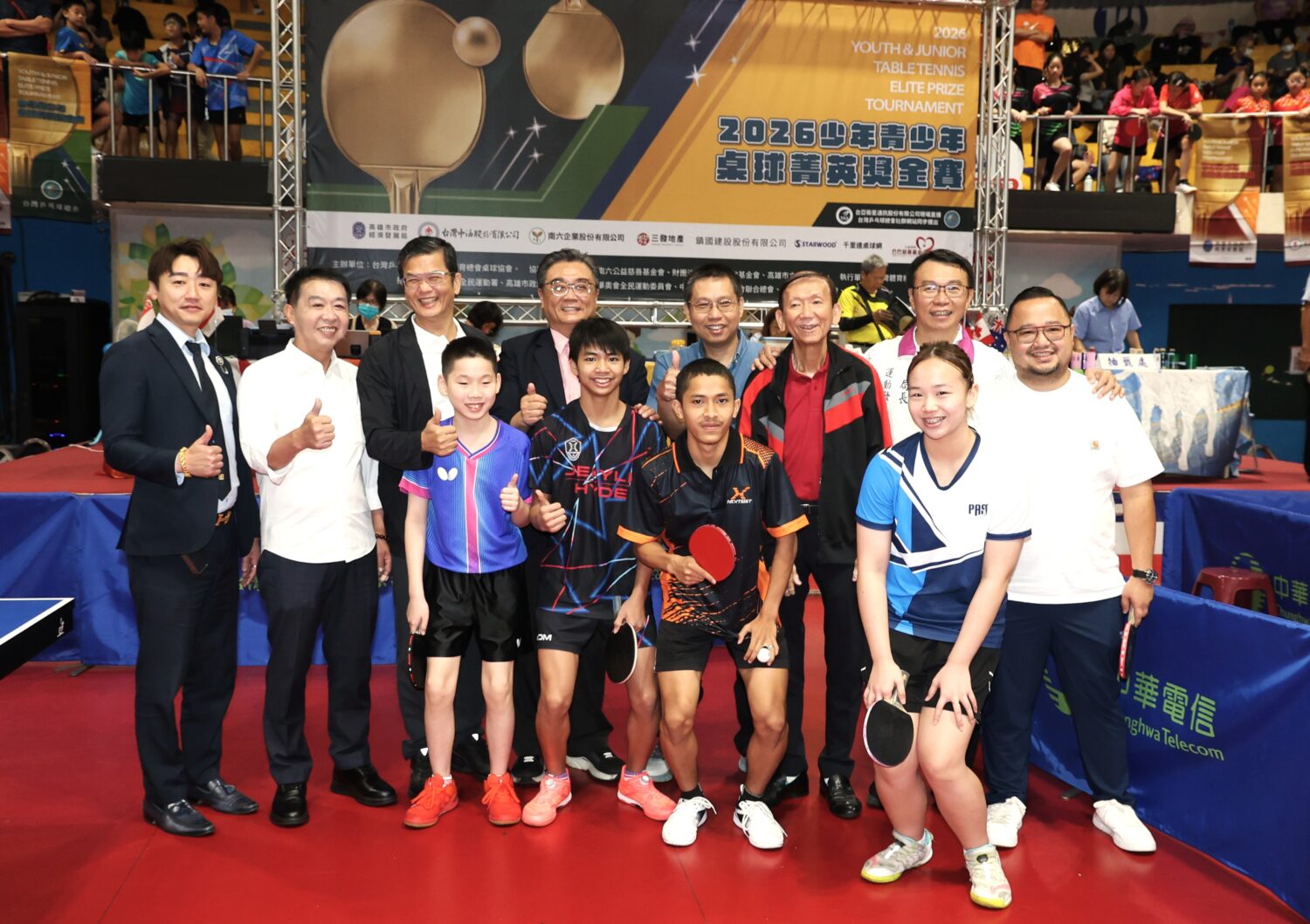 2026少年青少年桌球菁英賽獎金賽熱情開打 國內外選手齊聚五甲國小體育館共同競拍爭金 2026少年青少年桌球菁英賽獎金賽熱情開打 國內外選手齊聚五甲國小體育館共同競拍爭金