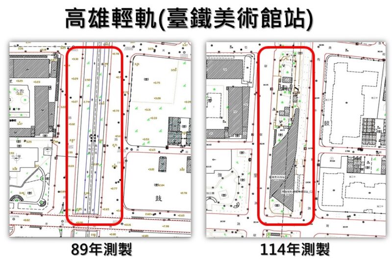 高市都發局：楠梓等5區最新地形圖將於8月20日正式上線