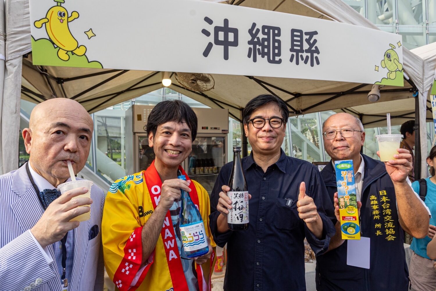 陳其邁出席台日大港水果祭 邀市民品嚐台日鮮果、響應熊本應援