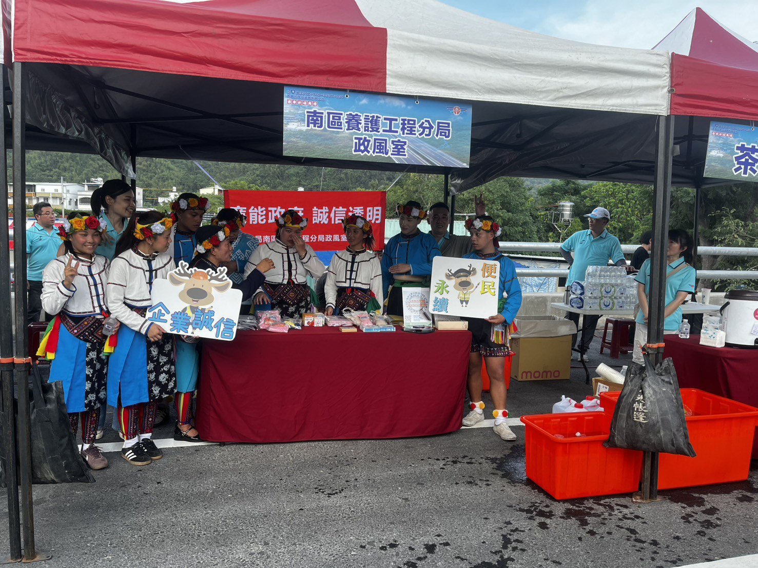 台9線賓朗外環段舉行通車祈福典禮 工程廉能透明值得信賴