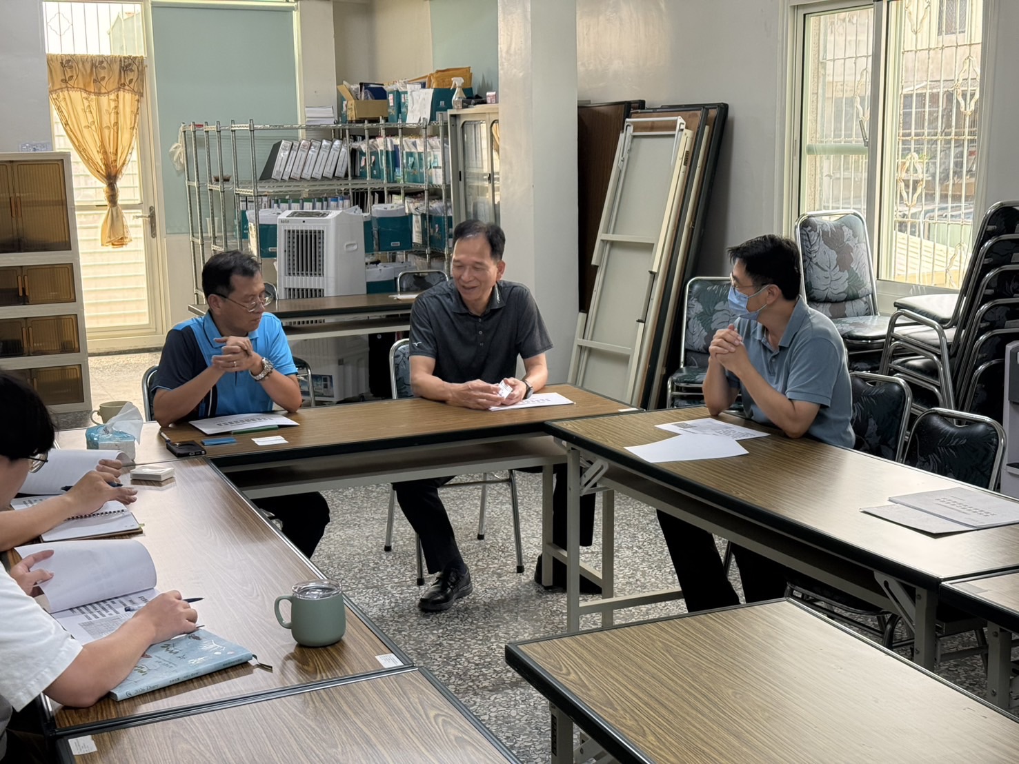 台電台南區處深入養殖產業宣導 防災檢修守住漁牧業命脈 台電台南區處深入養殖產業宣導 防災檢修守住漁牧業命脈