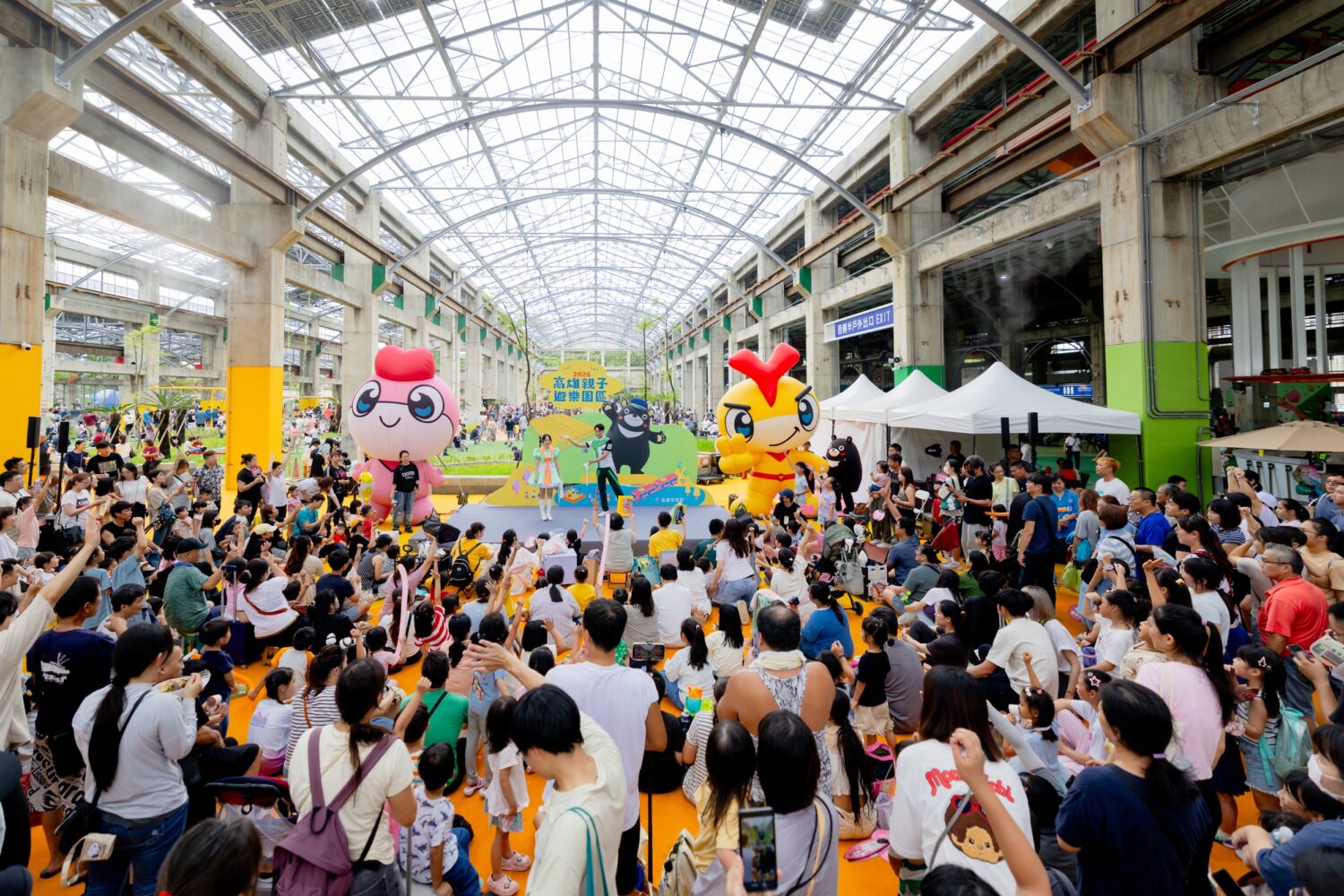 YOYO家族、水樂園8/22、23持續登場 高雄親子遊樂園區好評不斷30多項免費遊樂設施持續開放
